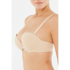 1080Kc Soutien-Gorge Sans Bretelles Entierement Rembourre