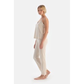 Ensemble De Pyjama Pantalon D'Debardeur Garni En