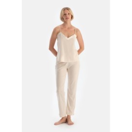 Ensemble De Pyjama Pantalon D'Debardeur Garni En