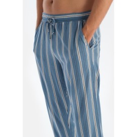 Ensemble De Pyjama T-Shirt Et Pantalon a Manches Longues Et Col