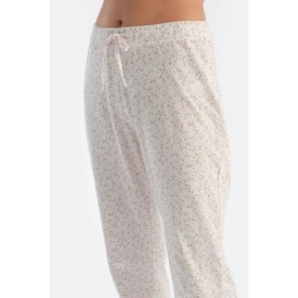 Chemise Simple a Motif Fleuri Deux Pantalons En