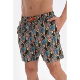 Short Moyen Avec Motif De