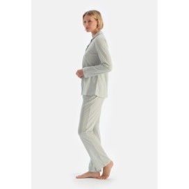 Ensemble De Pyjama Chemise Pantalon a Rayures