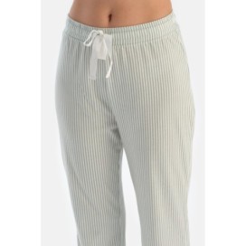 Ensemble De Pyjama Chemise Pantalon a Rayures