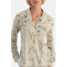 Ensemble Pyjama Chemise Et Pantalon a Motif