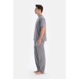 Ensemble De Pyjama En Tricot a Manches Courtes Half