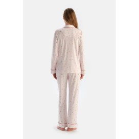 Ensemble Pyjama Chemise Et Pantalon Imprimes