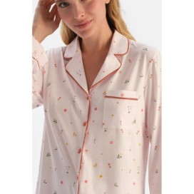 Ensemble Pyjama Chemise Et Pantalon Imprimes