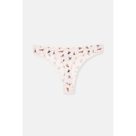 Lot De 3 Culottes Strings a Motifs