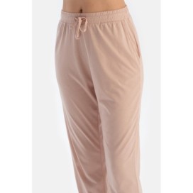 Ensemble De Pyjama T-Shirt Et Pantalon En Modal Peigne a Manches