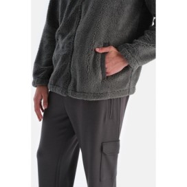 Sweat-Sh_rt En Pola_re Deta_lle En Velours Z_ppe Sur Le