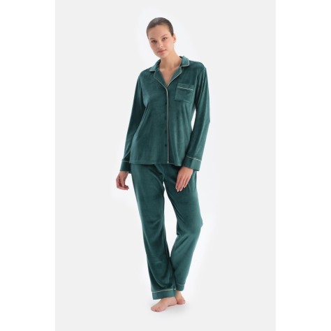 Ensemble De Pyjama Chem_se Pantalon En