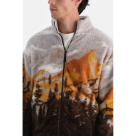 Sweat-Sh_rt En Pola_re Impr_me Paysage