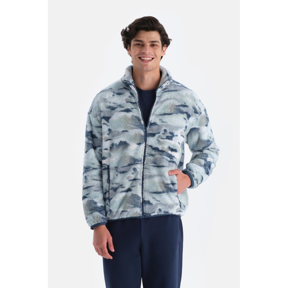 Sweat-Sh_rt En Pola_re Impr_me Ocean Pour