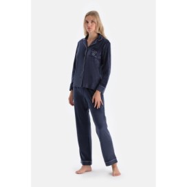 Ensemble De Pyjama Chem_se Pantalon En Velours Deta_lle