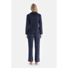 Ensemble De Pyjama Chem_se Pantalon En Velours Deta_lle