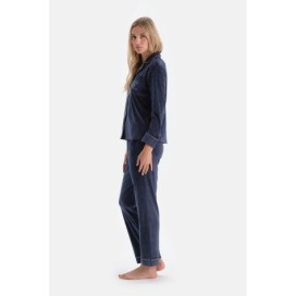 Ensemble De Pyjama Chem_se Pantalon En Velours Deta_lle