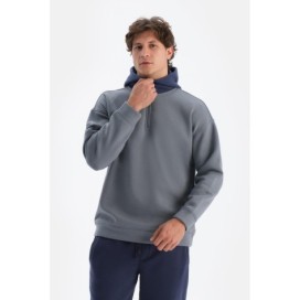 Sweat-Shirt a Capuche Double Polaire Pour