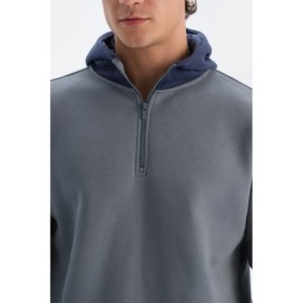 Sweat-Shirt a Capuche Double Polaire Pour