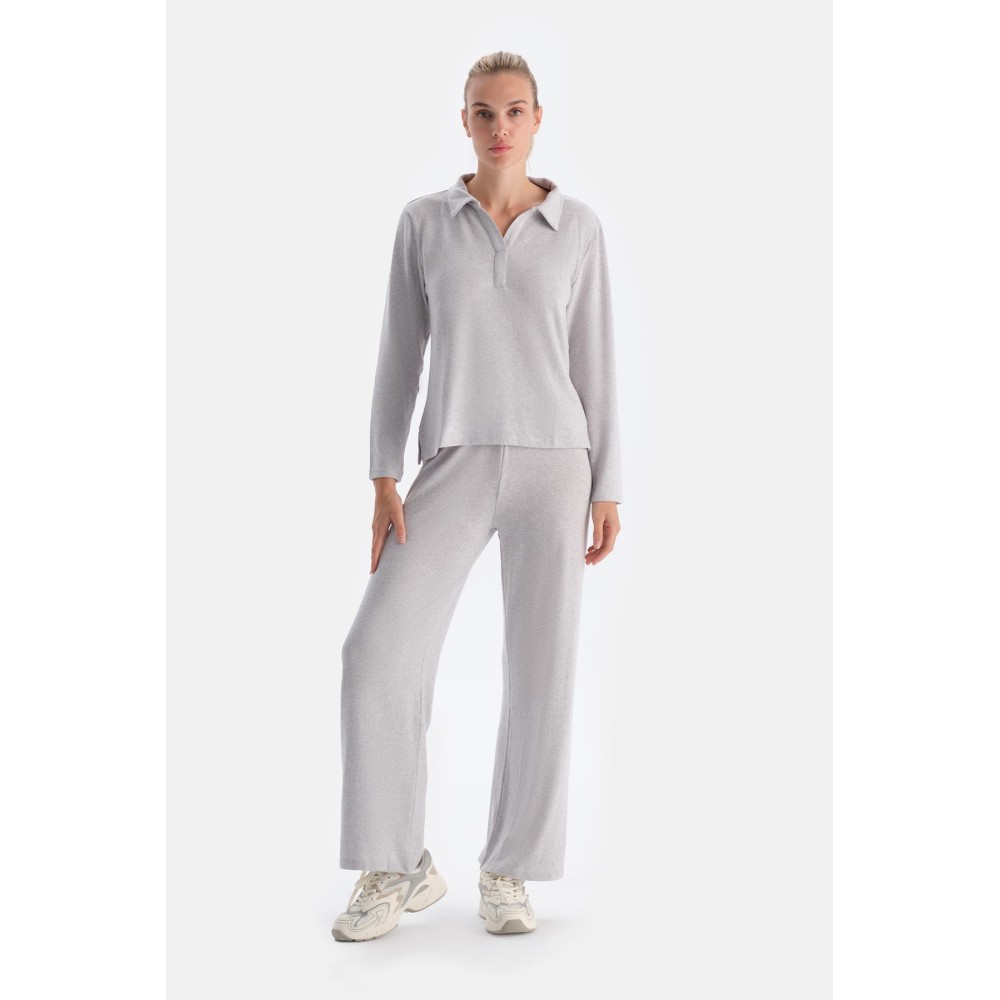 Pantalon Bas_que Ta_lle Haute, Jambes