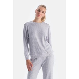 Sweat-Sh_rt Col Rond Deta_l