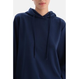 Sweat-Sh_rt Bas_que En Modal a Capuche a Manches