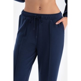 Pantalon Large En Modal Côtele