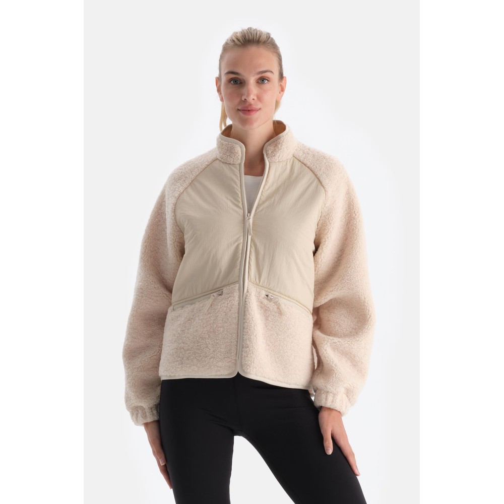 Sweat-Sh_rt En Pola_re Garn_ Z_ppe Sur Le