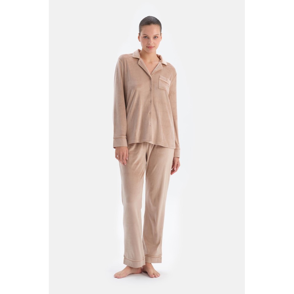 Ensemble De Pyjama Chem_se Pantalon En