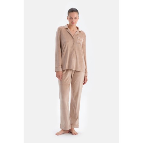 Ensemble De Pyjama Chem_se Pantalon En