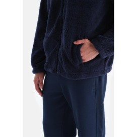 Sweat-Sh_rt En Pola_re Deta_lle En Velours Z_ppe Sur Le