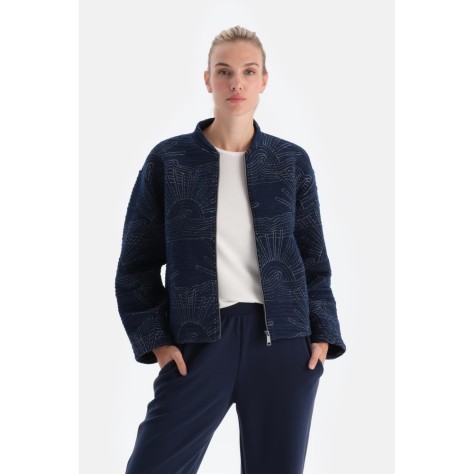 Manteau Matelasse Brode