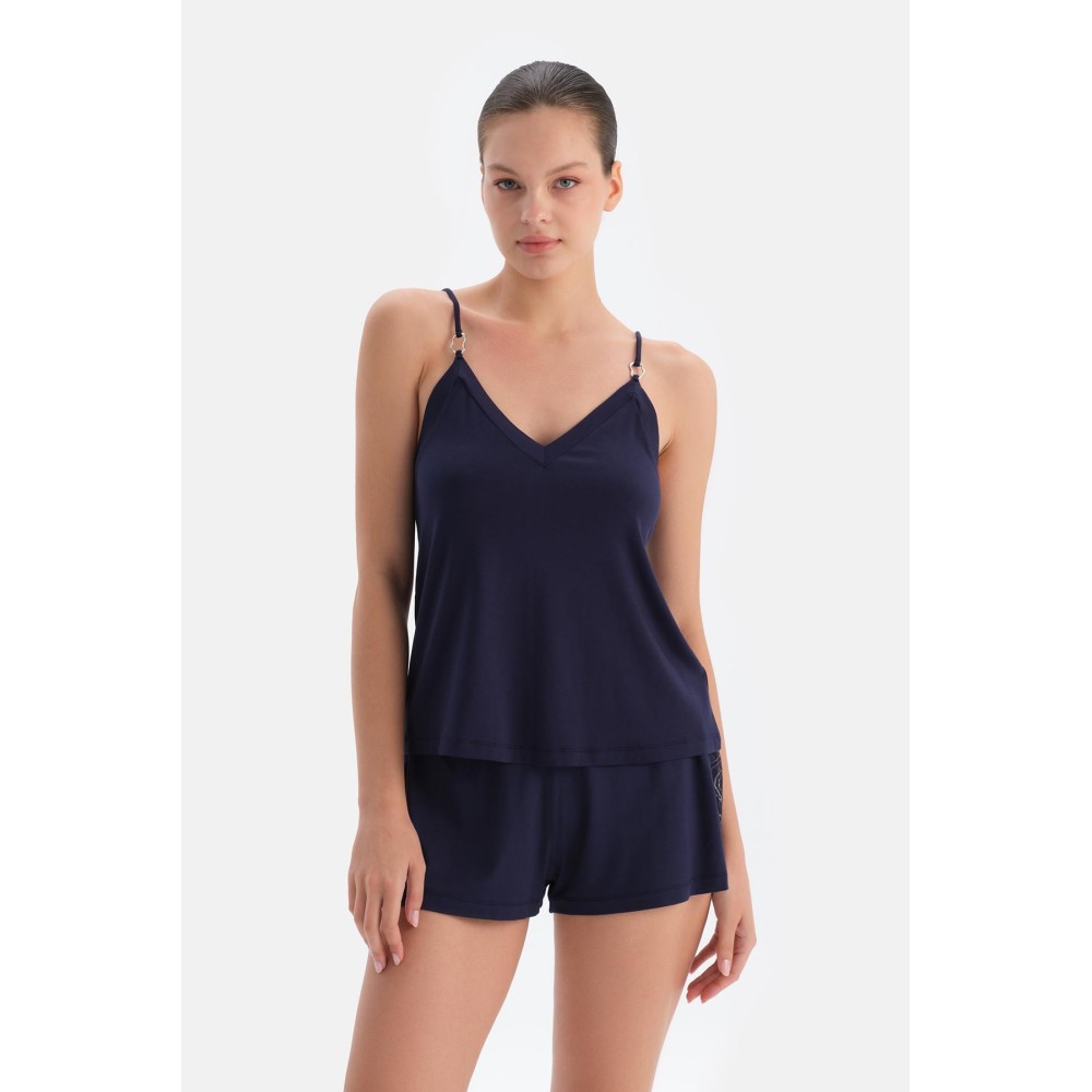 Ensemble Debardeur Et Short Avec Detail En