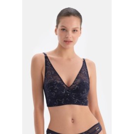 Bustier En Dentelle Avec Details D'Accessoires