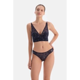 Bustier En Dentelle Avec Details D'Accessoires