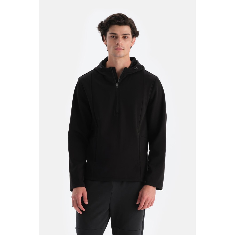 Sweat-Sh_rt Therm_que a Capuche Et Col