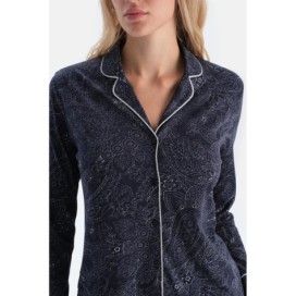 Ensemble De Pyjama Chem_se Pantalon En Modal Pe_gne a