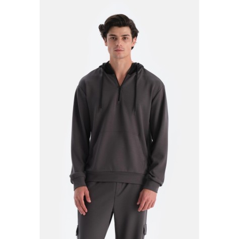 Sweat-Sh_rt a Capuche En Modal Pour