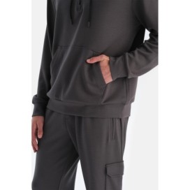 Sweat-Sh_rt a Capuche En Modal Pour