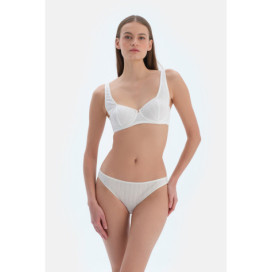 Pointel Soutien-Gorge À Armatures Femme Ecru