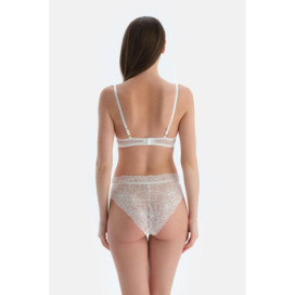 Détail Accessoire Soutien-Gorge En Dentelle Femme Blanc