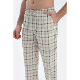 Col V Manches Courtes T-Shirt Pantalon Pyjama Ensemble Homme Gris